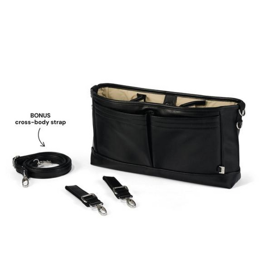 Faux Leather Stroller Organizer/Pram Caddy