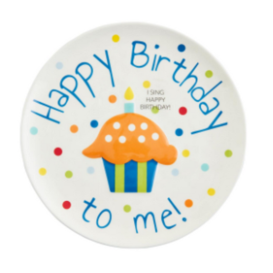 Singing Birthday Plate