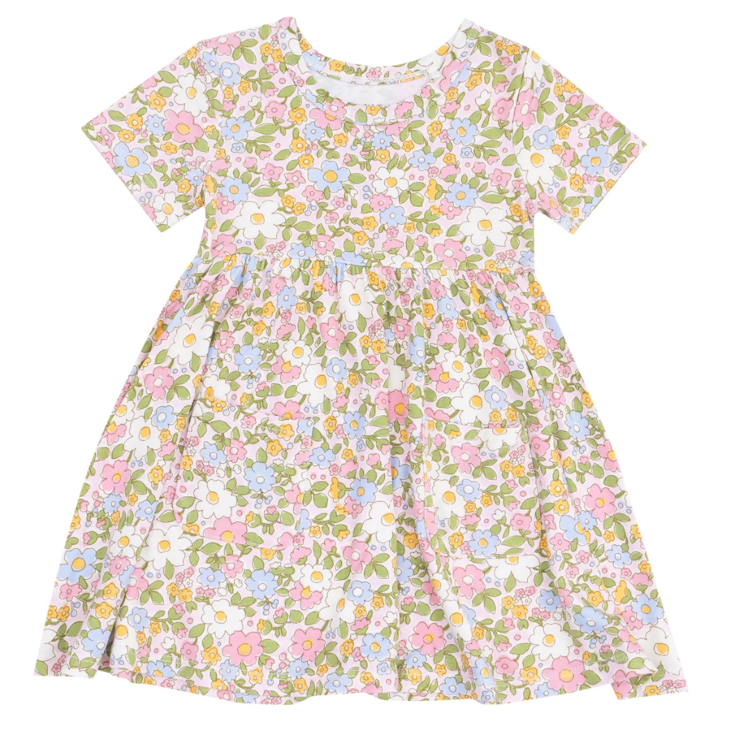 Bubbly Baby Calico Twirly Dress