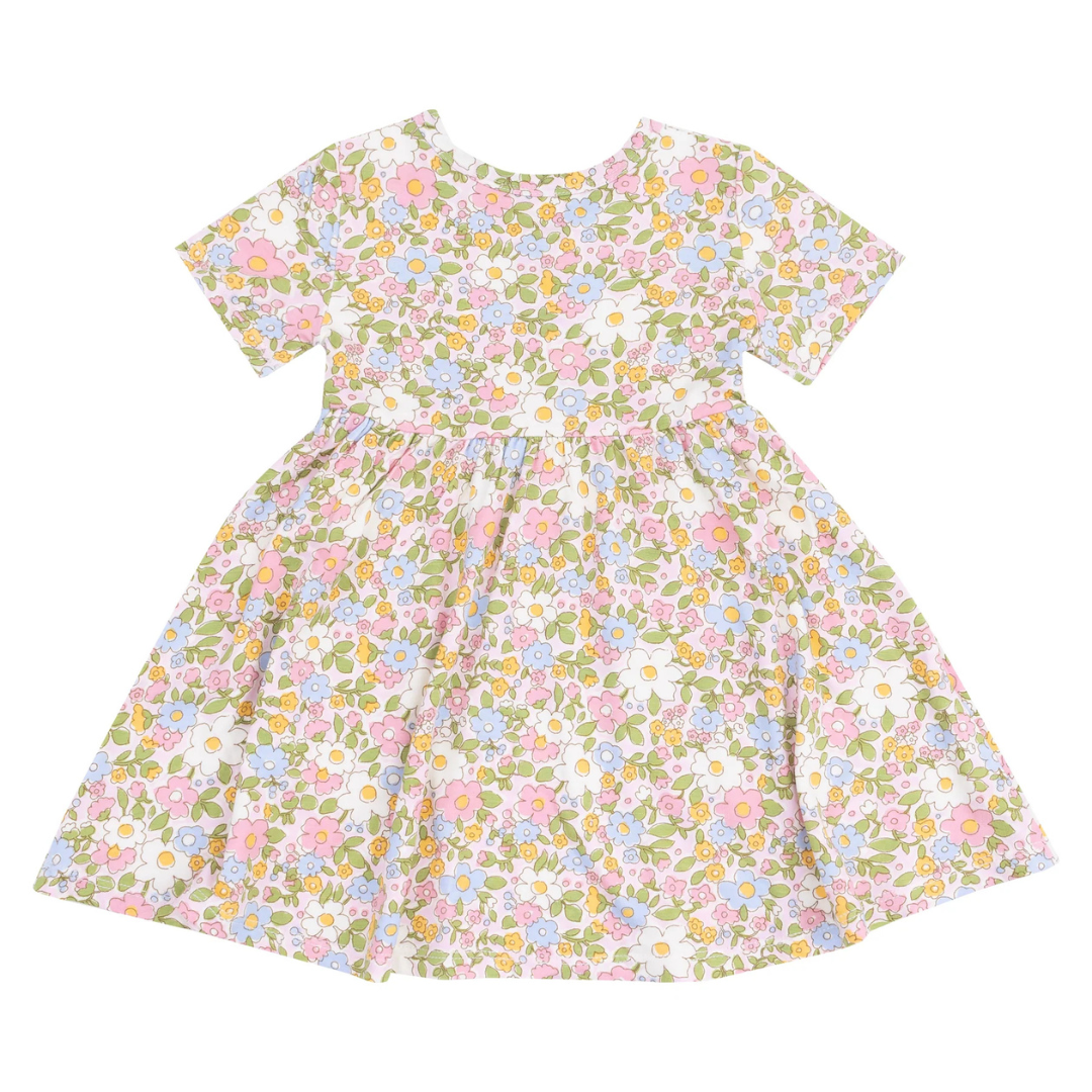 Bubbly Baby Calico Twirly Dress