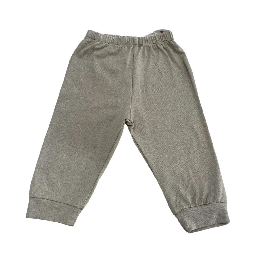 Deer Applique Boys Jogger Set