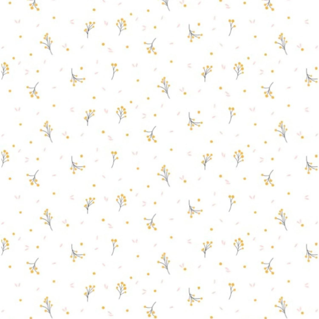Floral Pointelle Footie