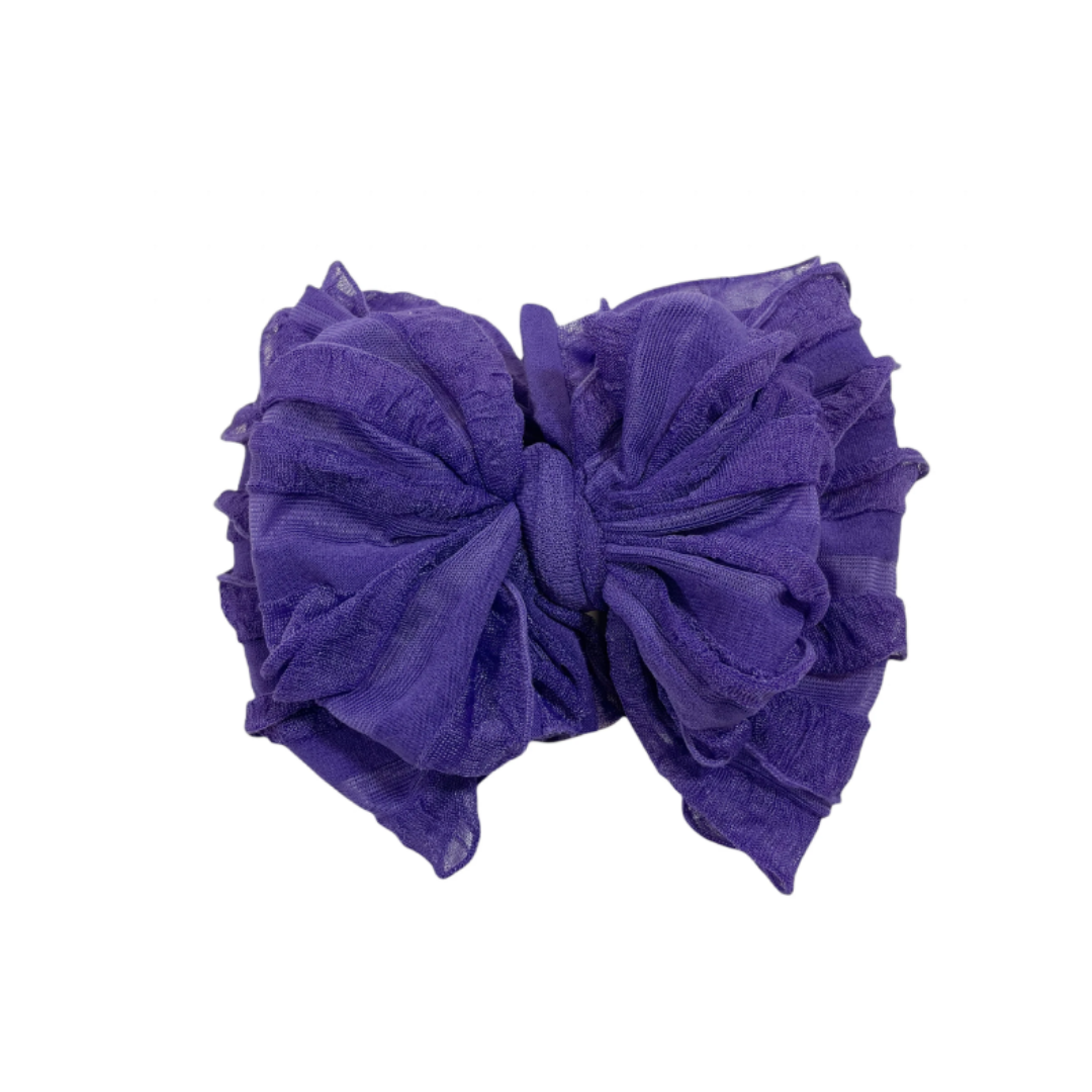 Rockin Royalty Ruffled Headbands