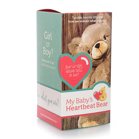 Box for Gender Reveal Heartbeat Buddy