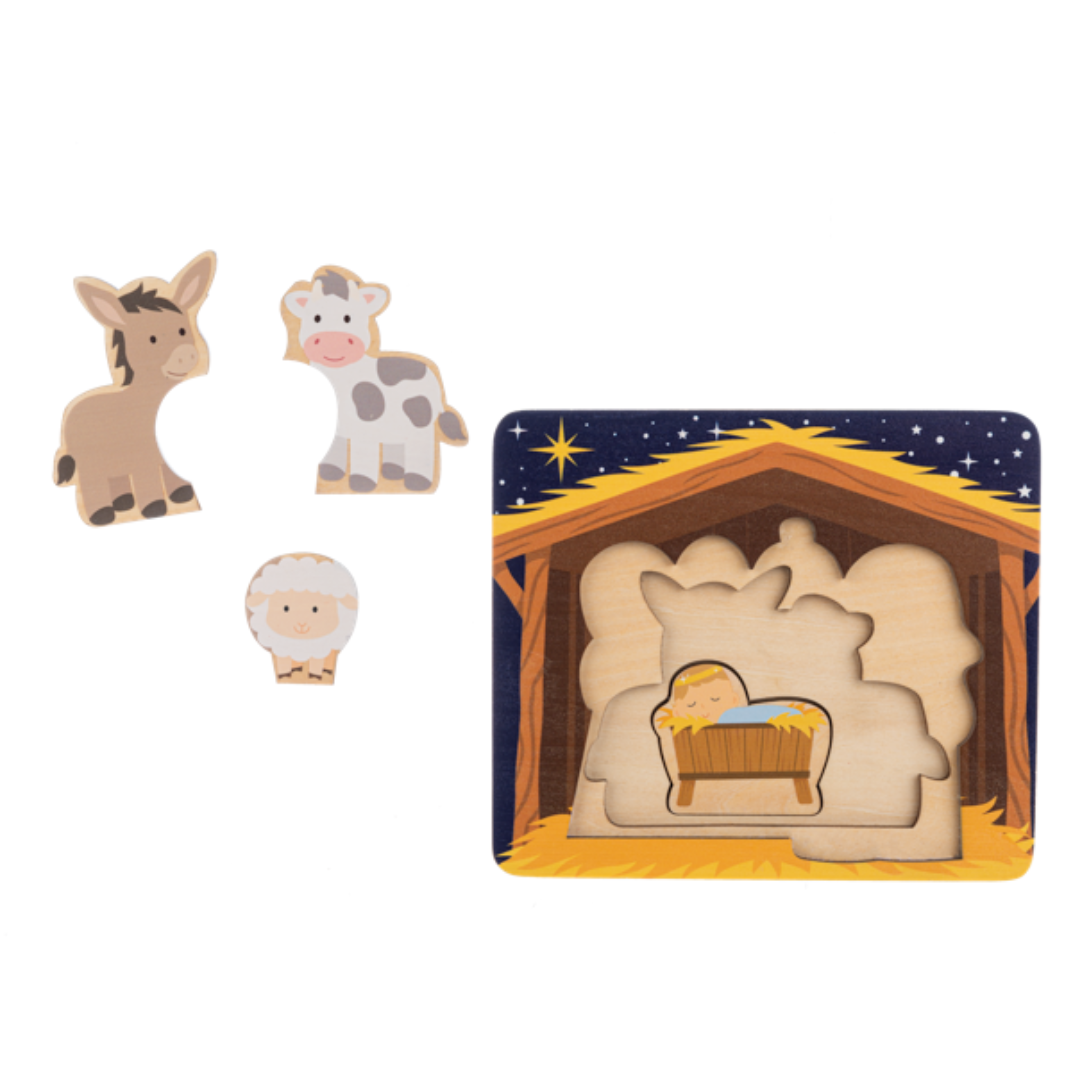 Nativity Layered Puzzle