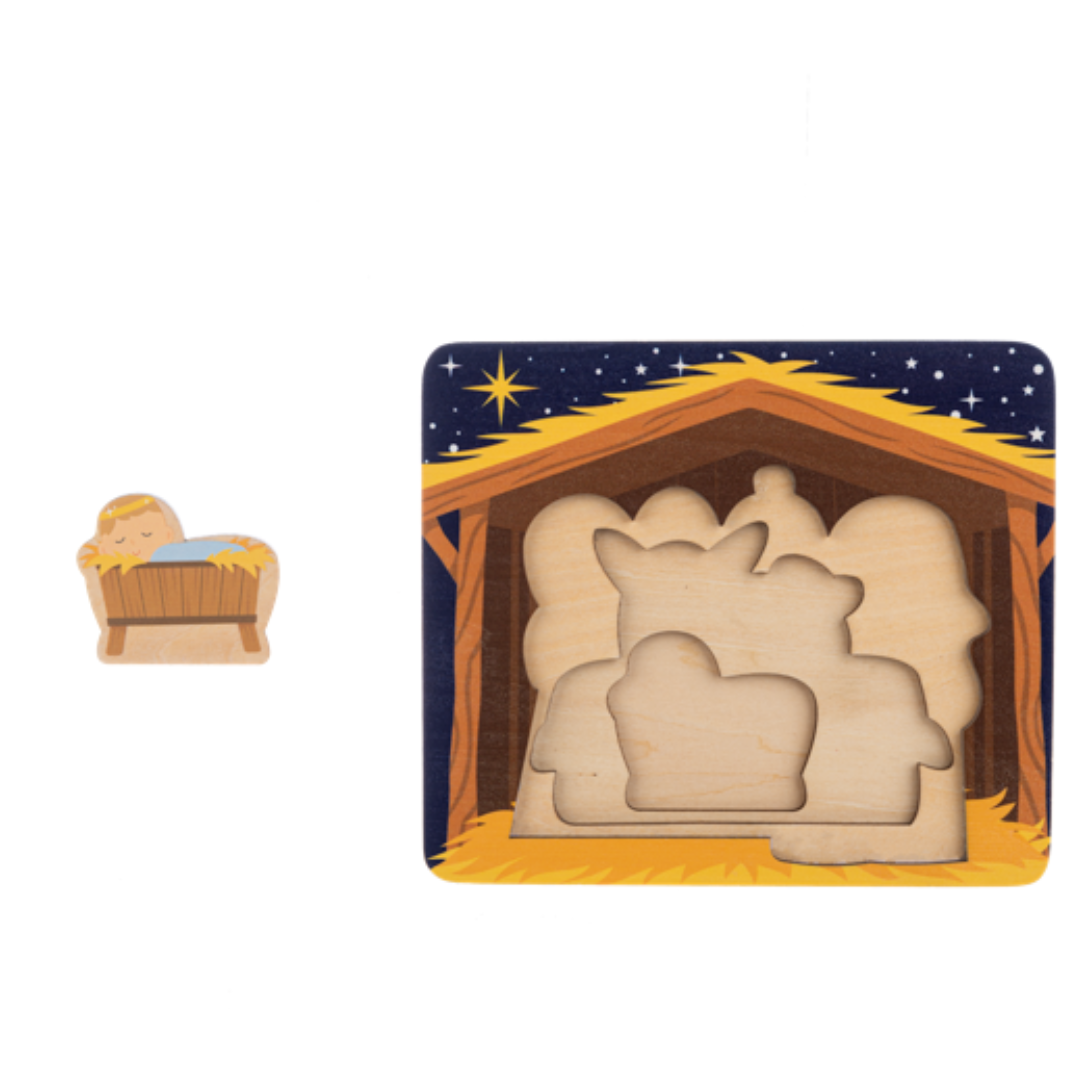 Nativity Layered Puzzle