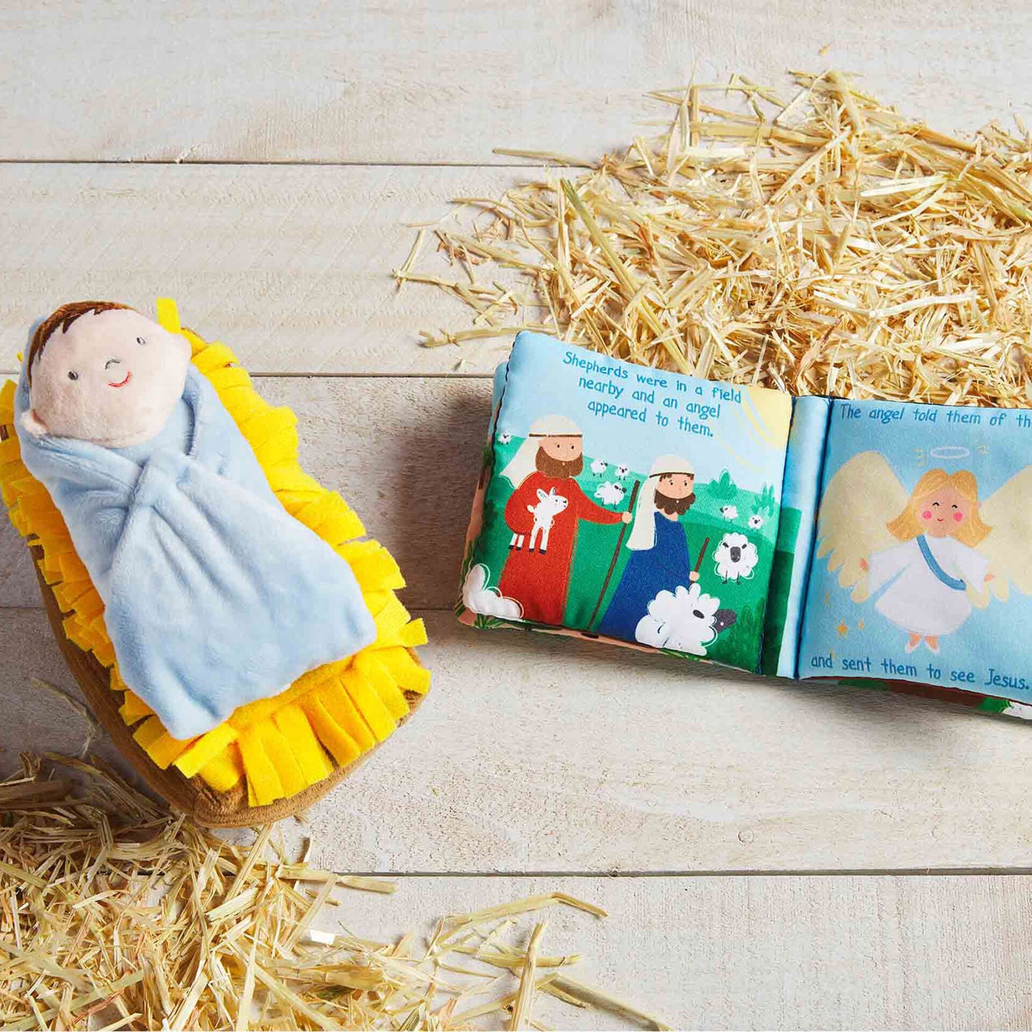Nativity Story Book & Singing Baby Jesus