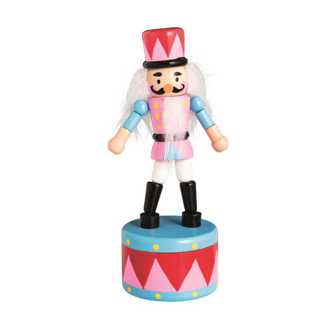 The Nutcracker Christmas Collapsing Wood Toy