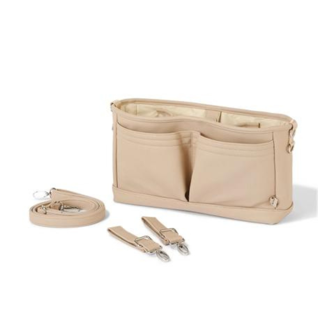 Faux Leather Stroller Organizer/Pram Caddy
