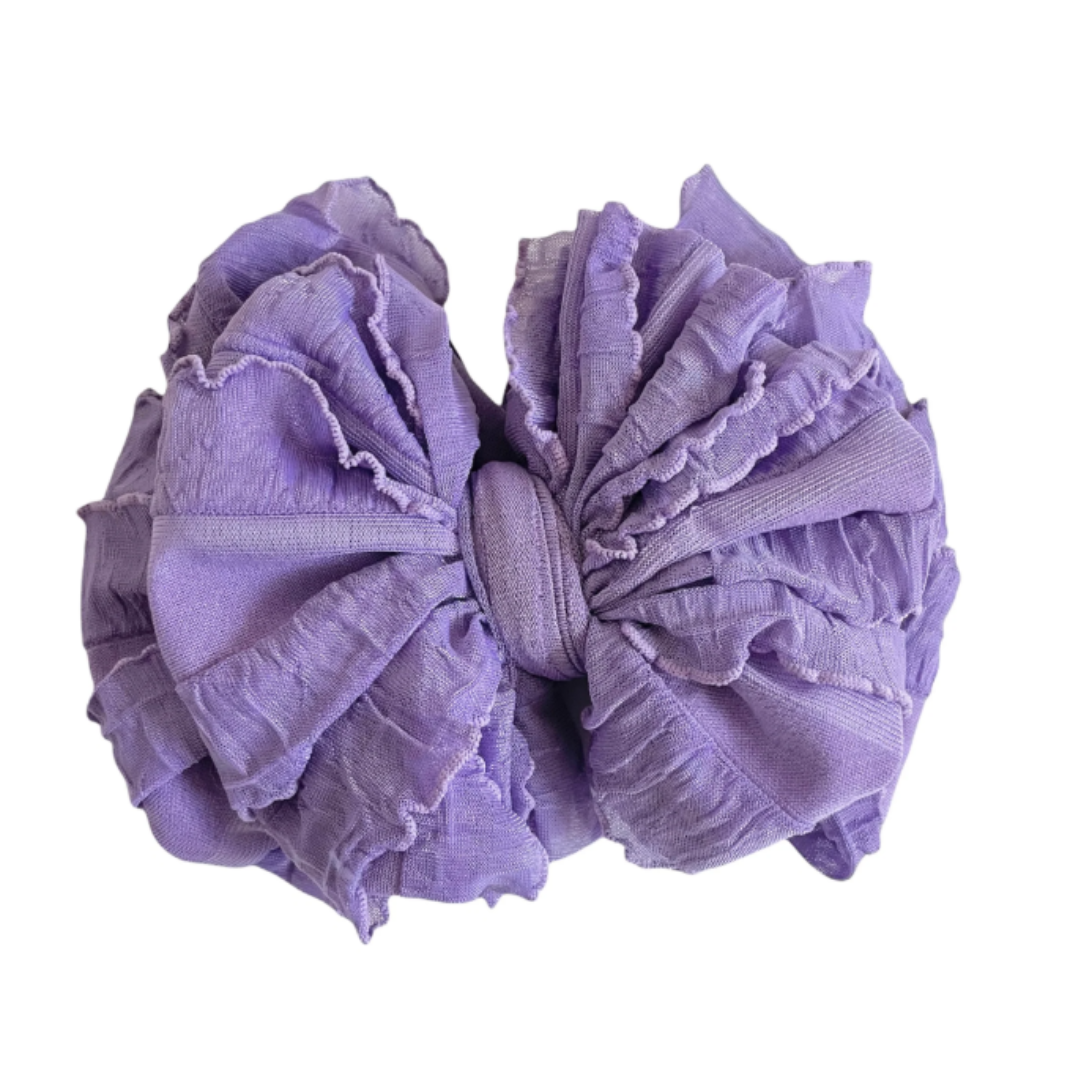 Rockin Royalty Ruffled Headbands
