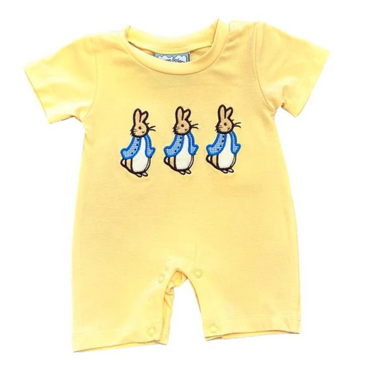 Peter Rabbit Applique Romper