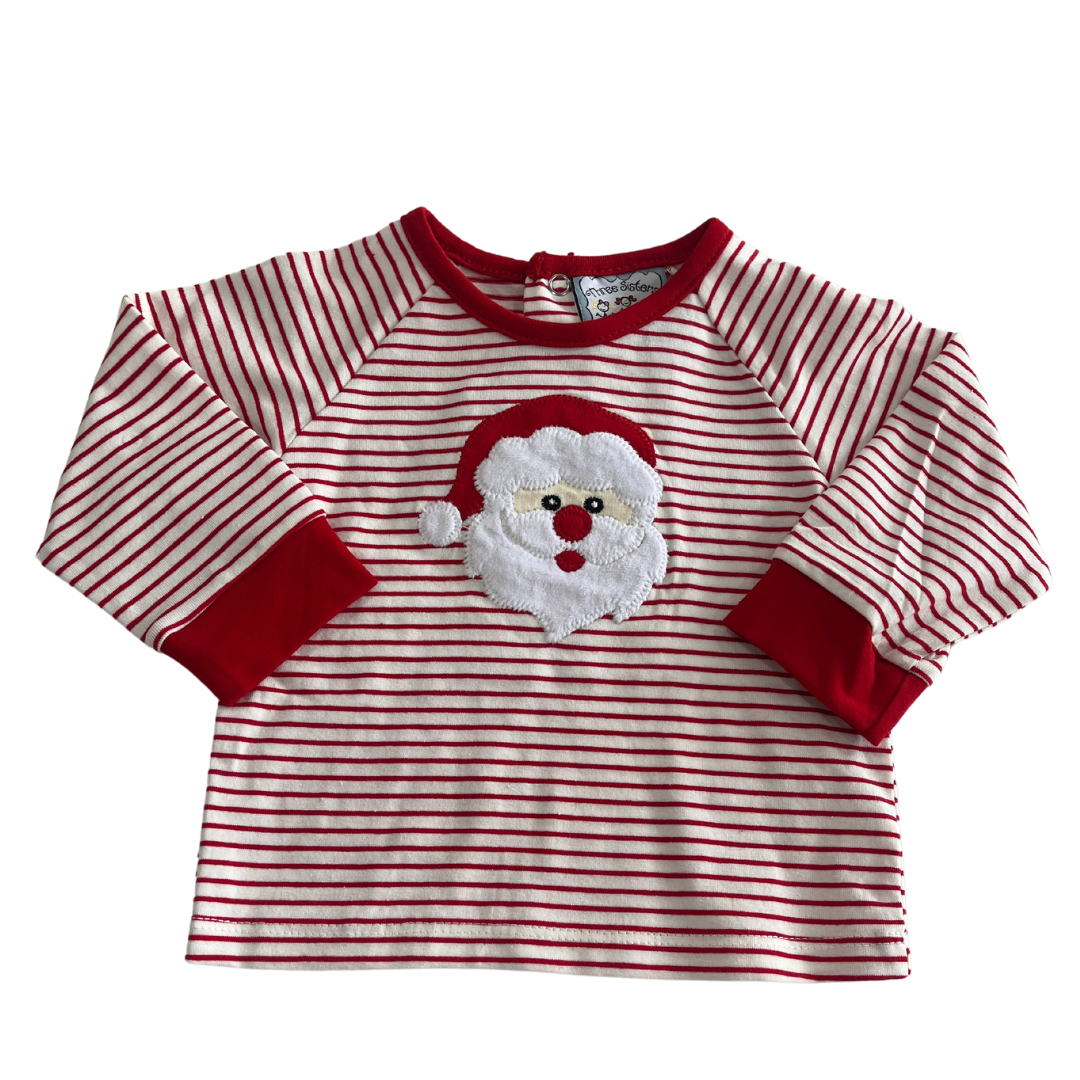 Santa Applique Boys Jogger Set