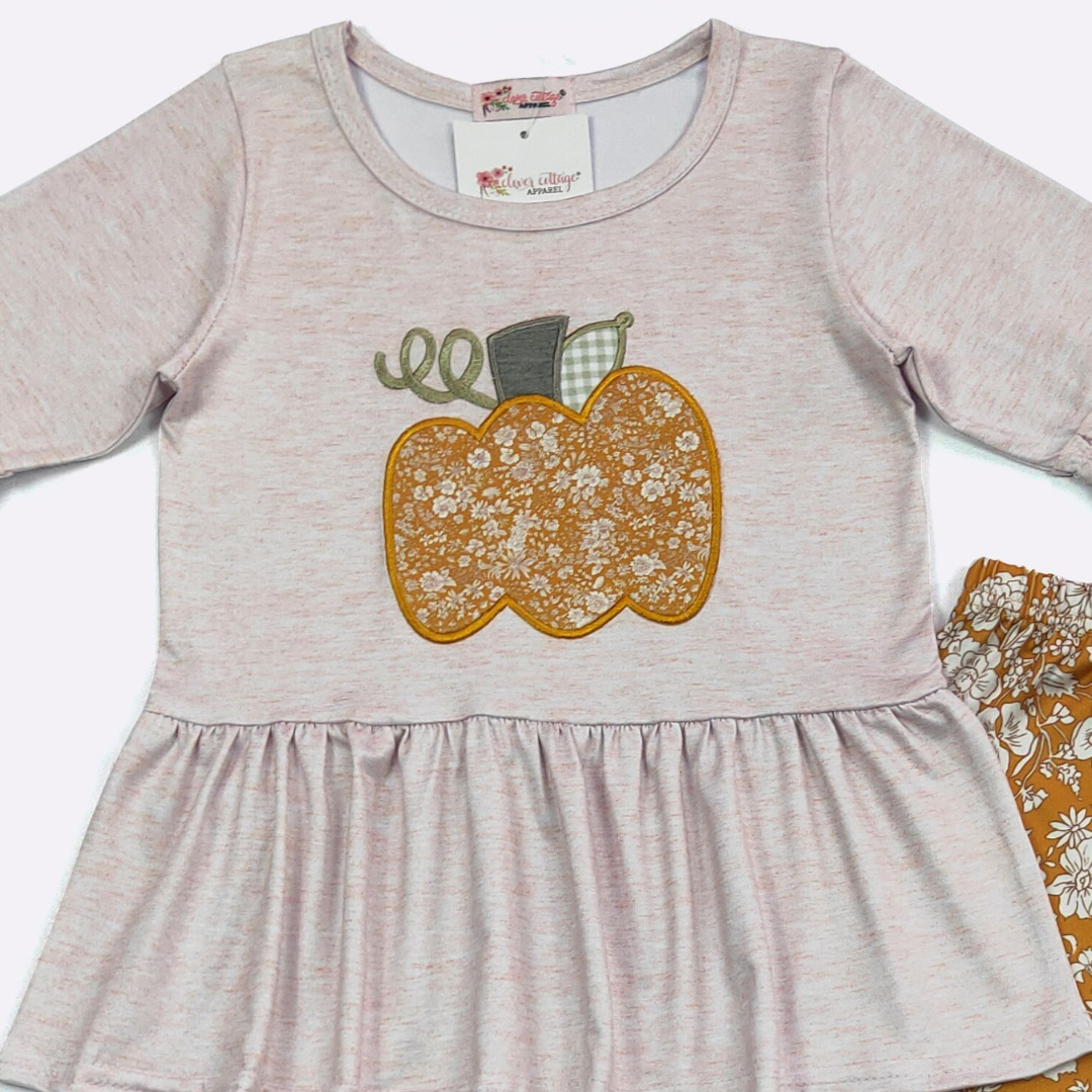 Waverly Pumpkin Girls Set