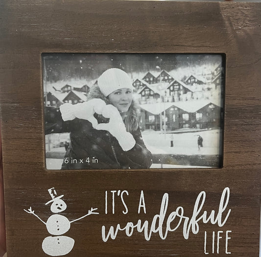Wonderful Life Photo Frame