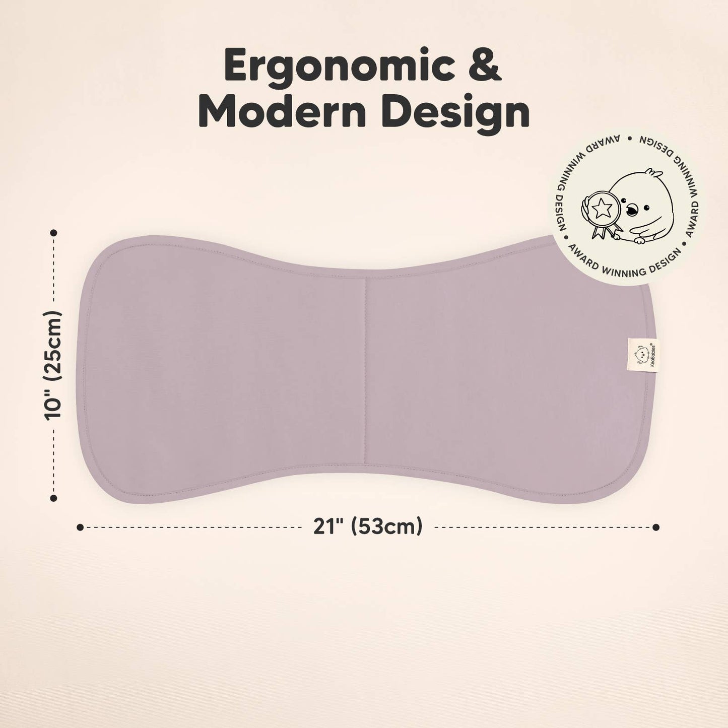 Solid Urban Burp Cloths