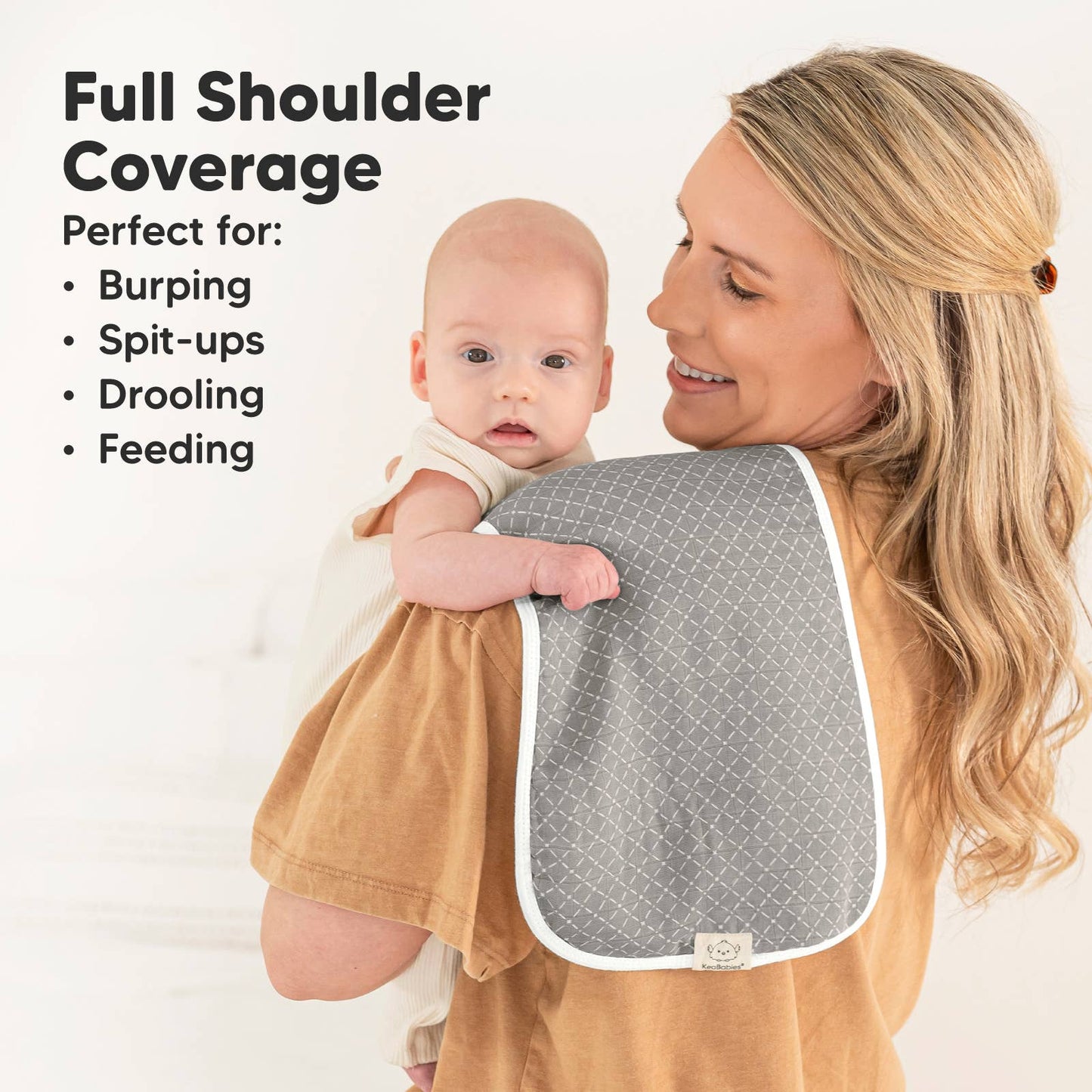 Nordic Softe Muslin Burp Cloths