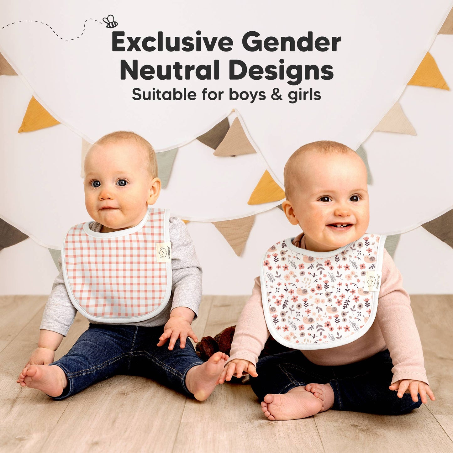 Charming Urban Drool Bibs