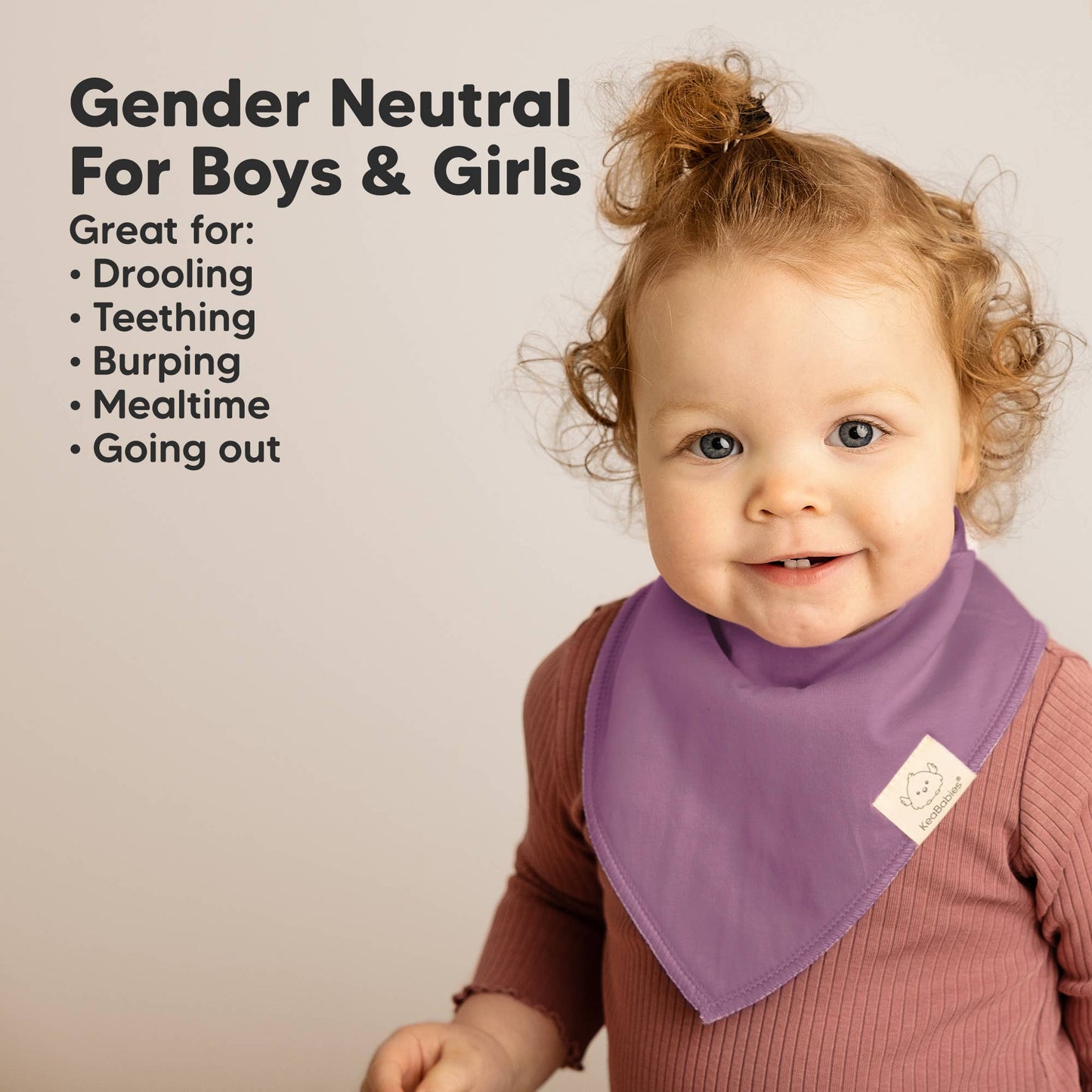 Sahara Toned Bandana Bibs