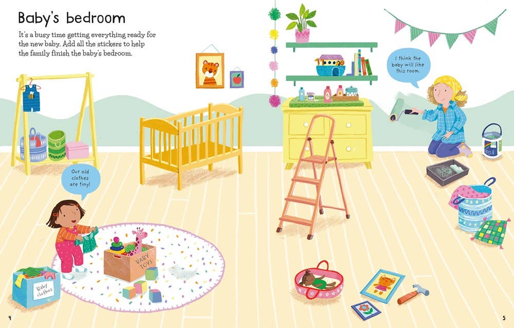 The New Baby Sticker Book
