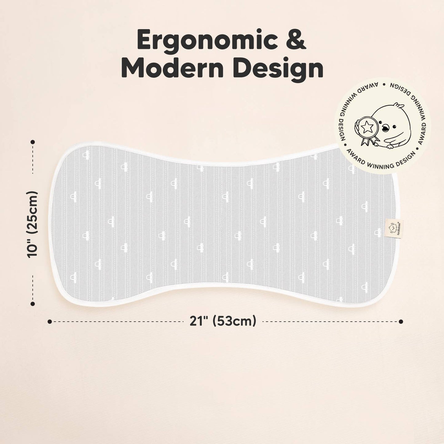 Vessels Urban Burp Cloths