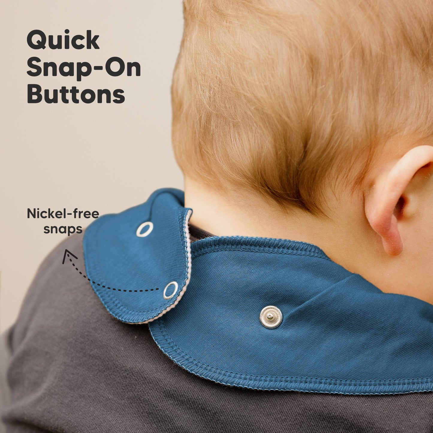 Sahara Toned Bandana Bibs