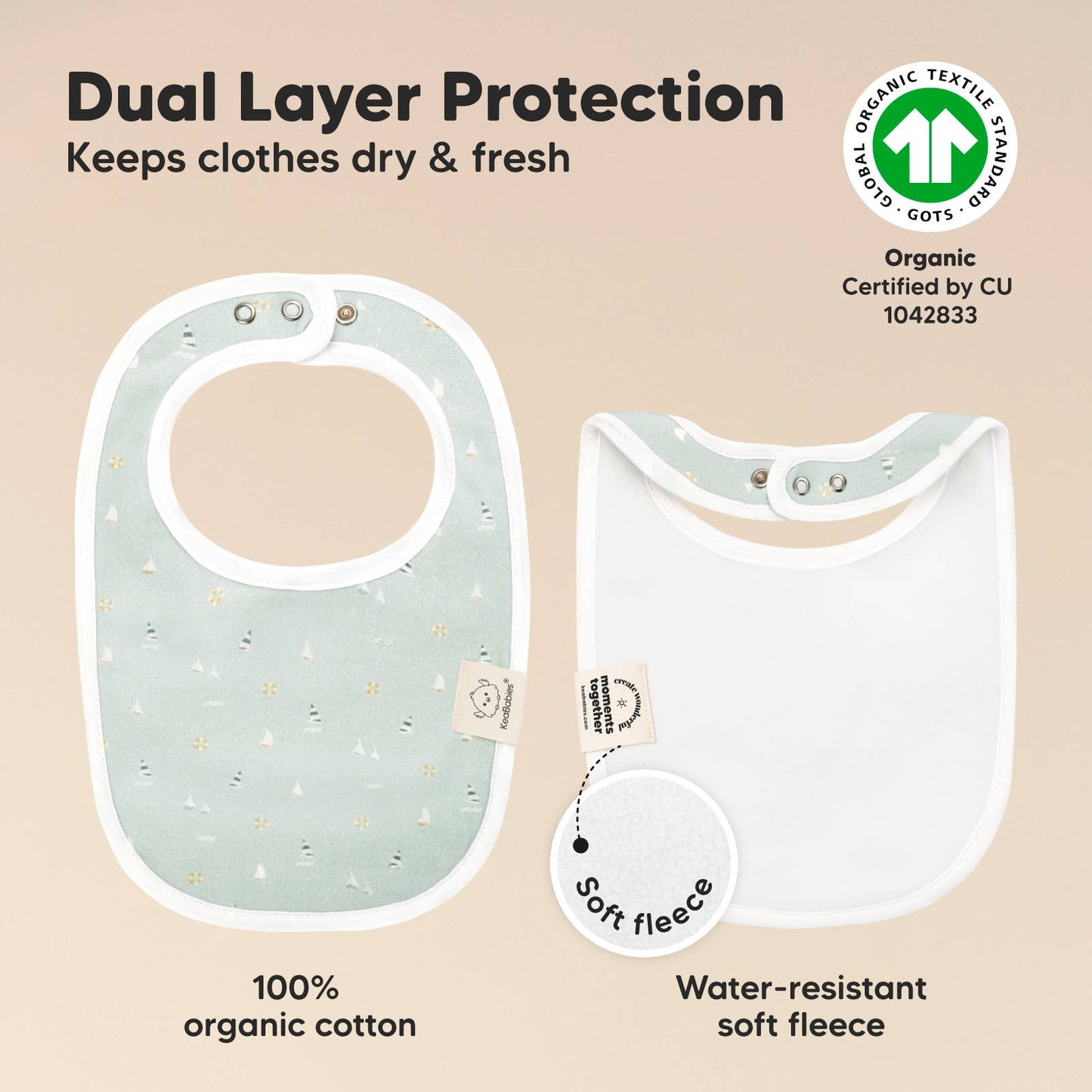 Vessels Urban Drool Bibs