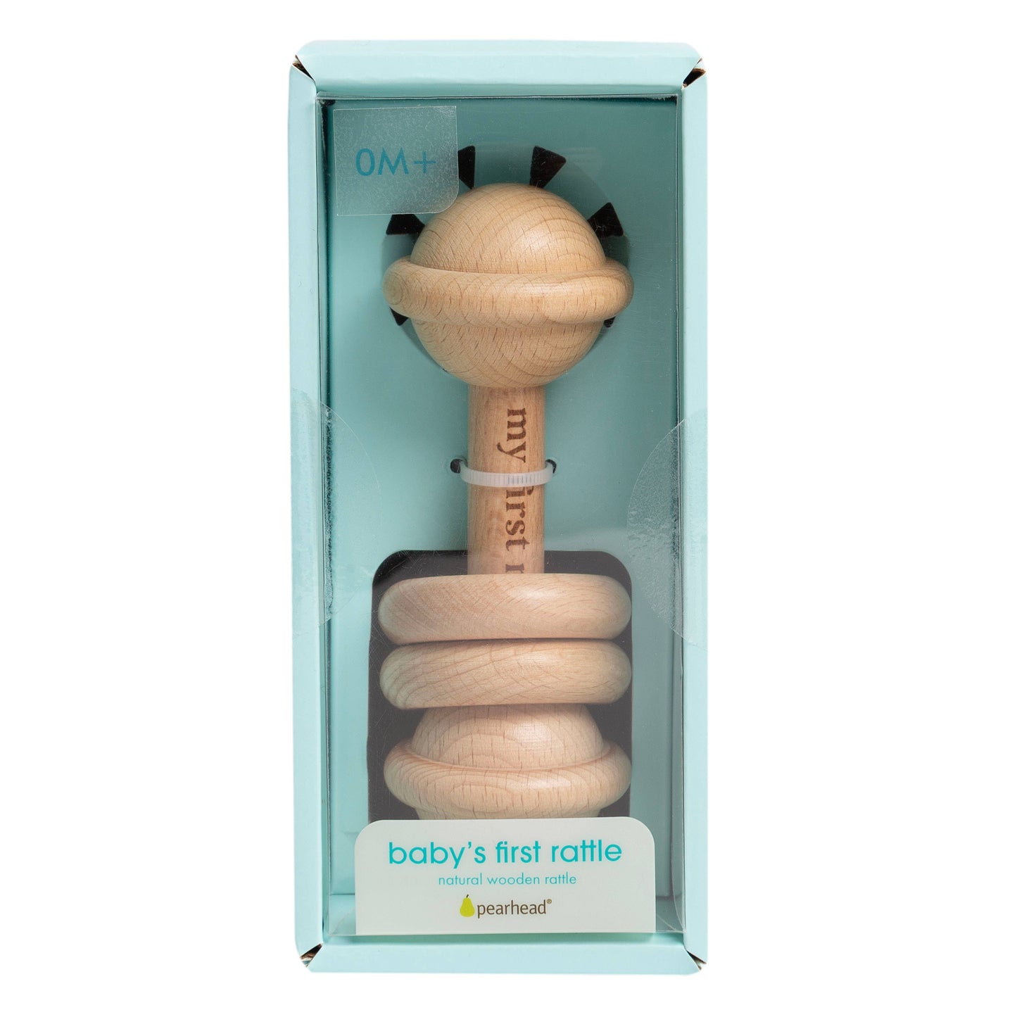 Wooden Baby’s First Rattle