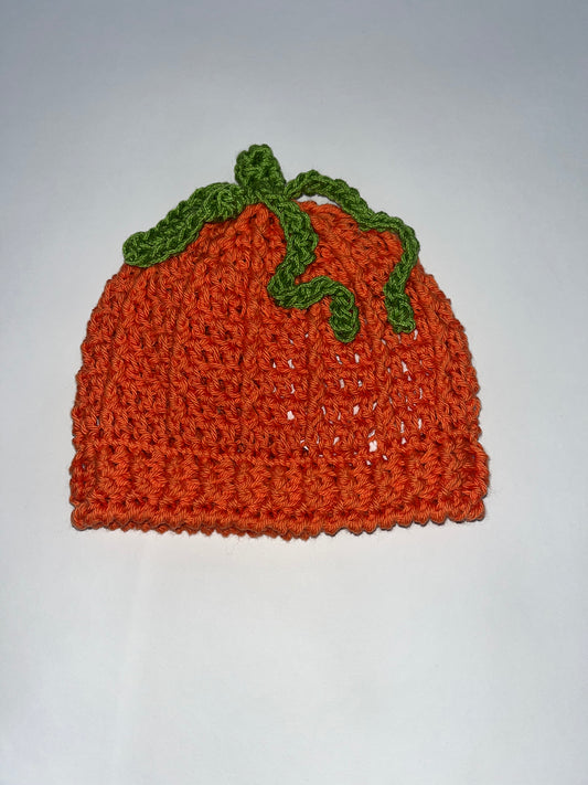 Pumpkin Crochet Hat