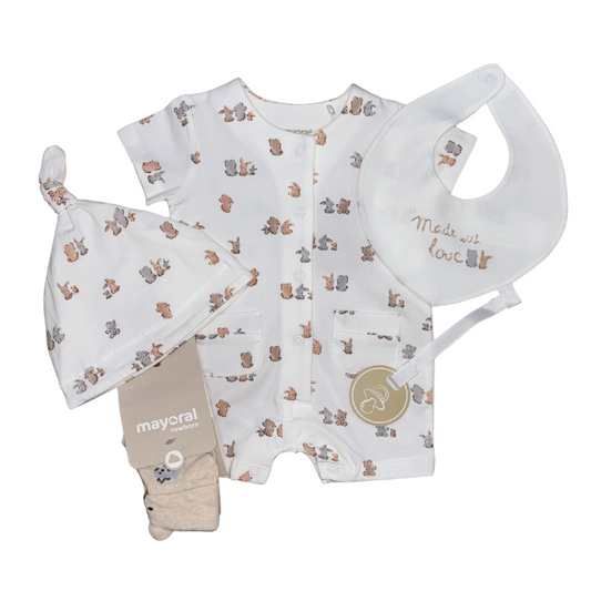 Sweet Animal Romper Set