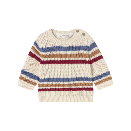 Fall Striped Knit Sweater