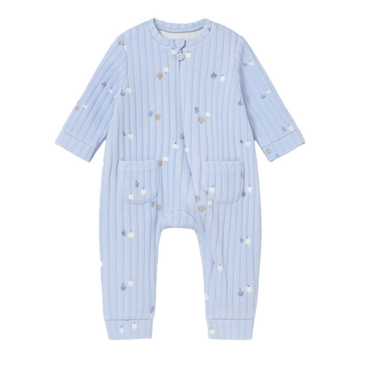 Blue Long Bodysuit