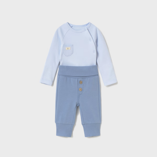 Bashful in Blue Jogger Set