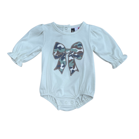 Camo Bow Bubble