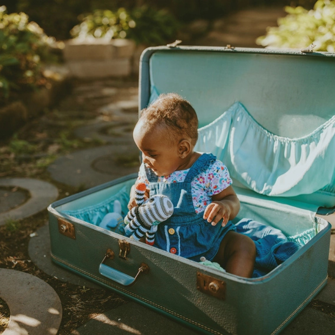 Black & White Octopus Rattle
