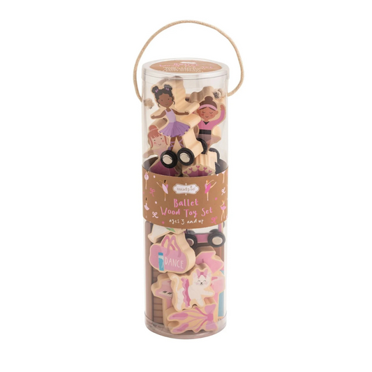 Ballet Wood Toy Set