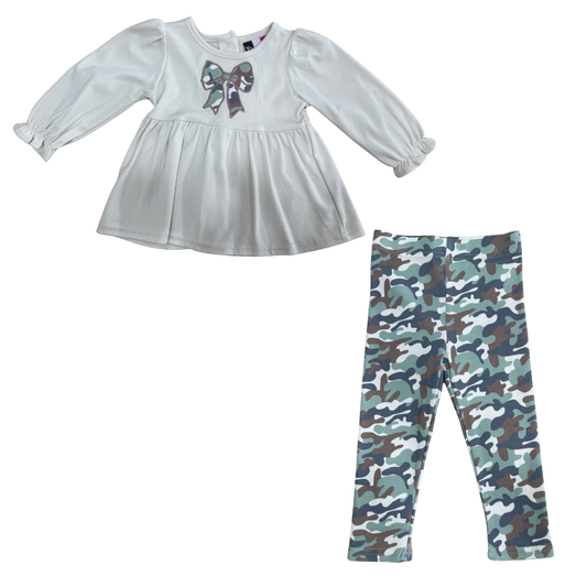 Camo Bow Legging Set