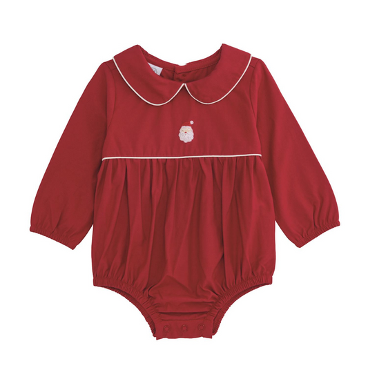 Santa Red Poplin Bubble