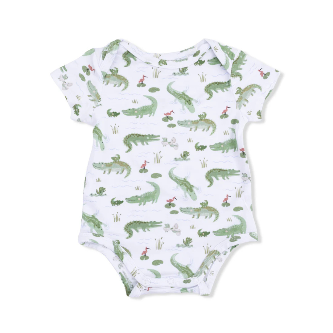 Crayon Alligators Bodysuit
