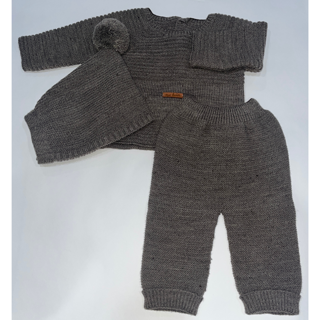 Knit Sweater/Footless Pant Set