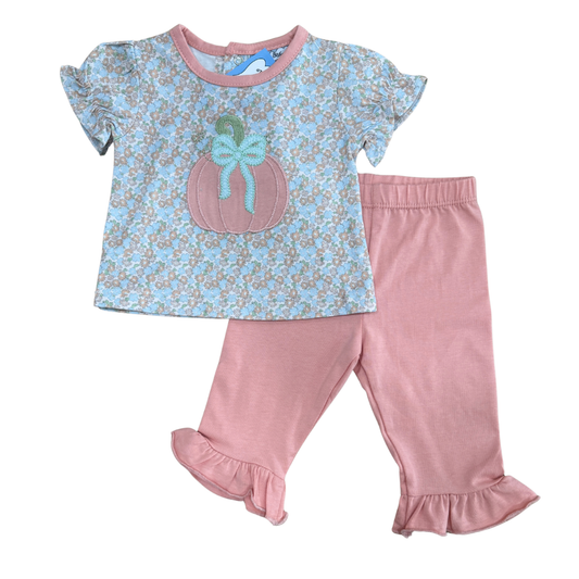 Pastel Pumpkin Legging Set