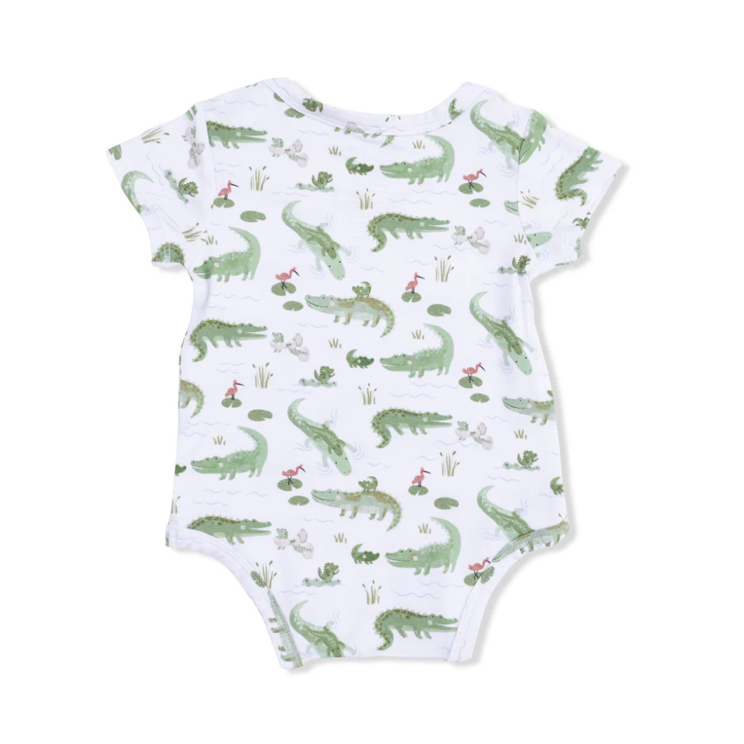 Crayon Alligators Bodysuit