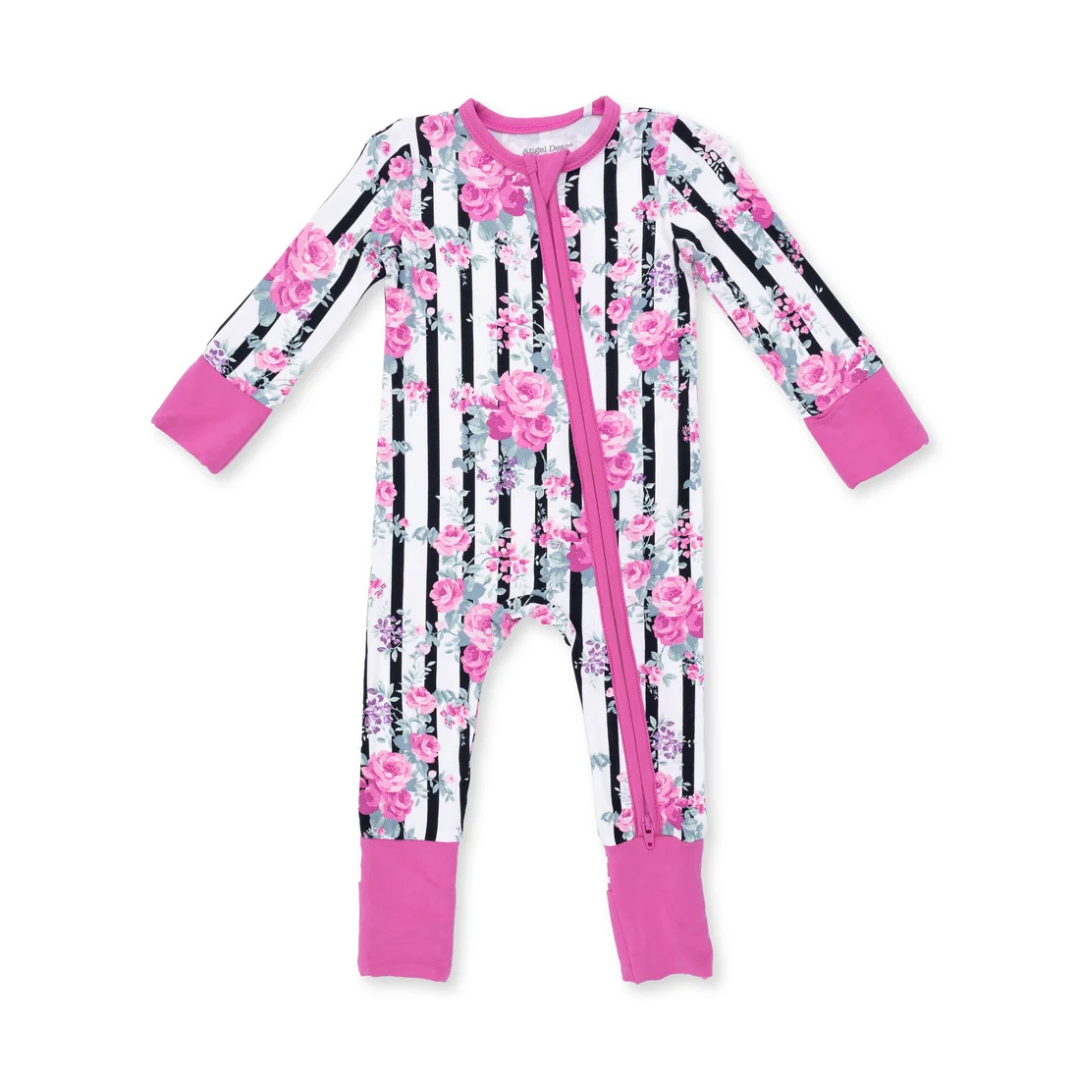 Cabbage Rose Stripe Convertible Zippy