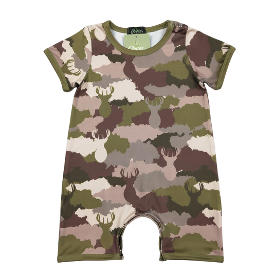 Deer Camo Romper