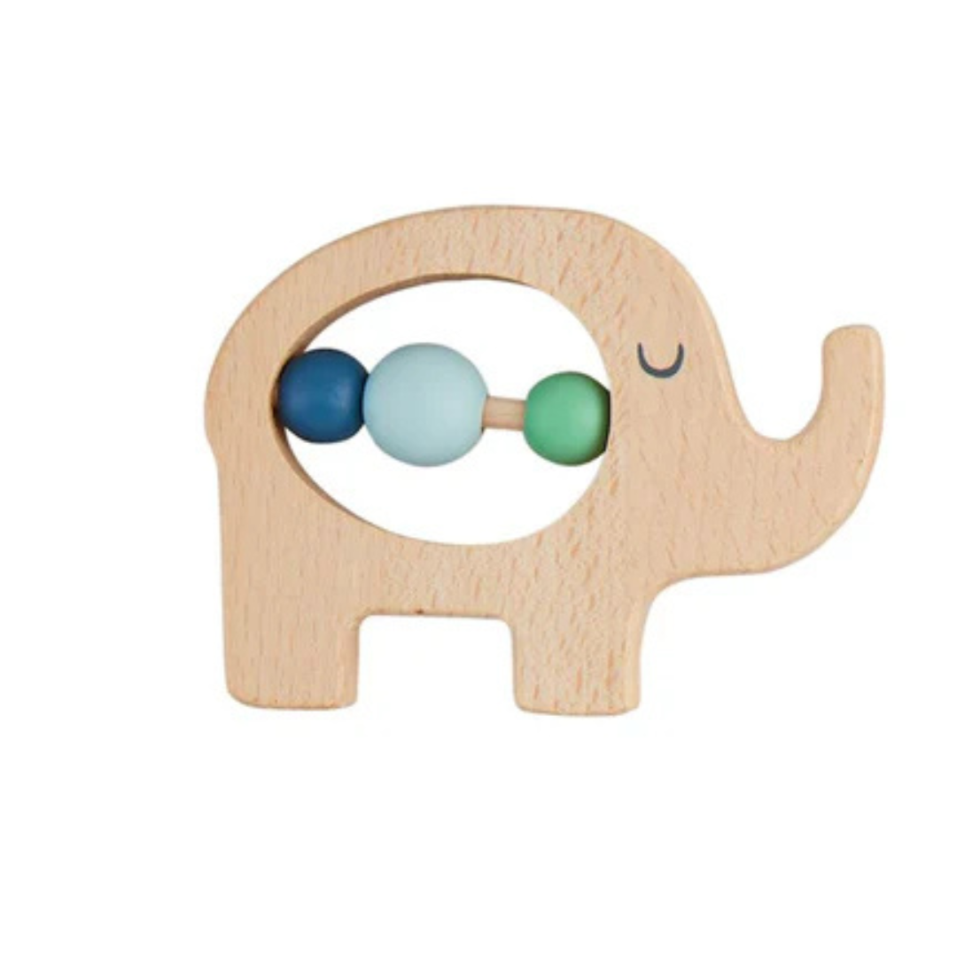 Wooden Teether Rattle