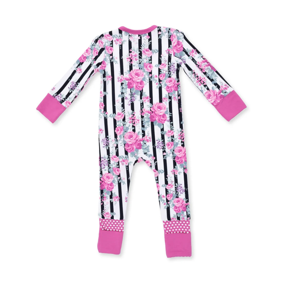 Cabbage Rose Stripe Convertible Zippy