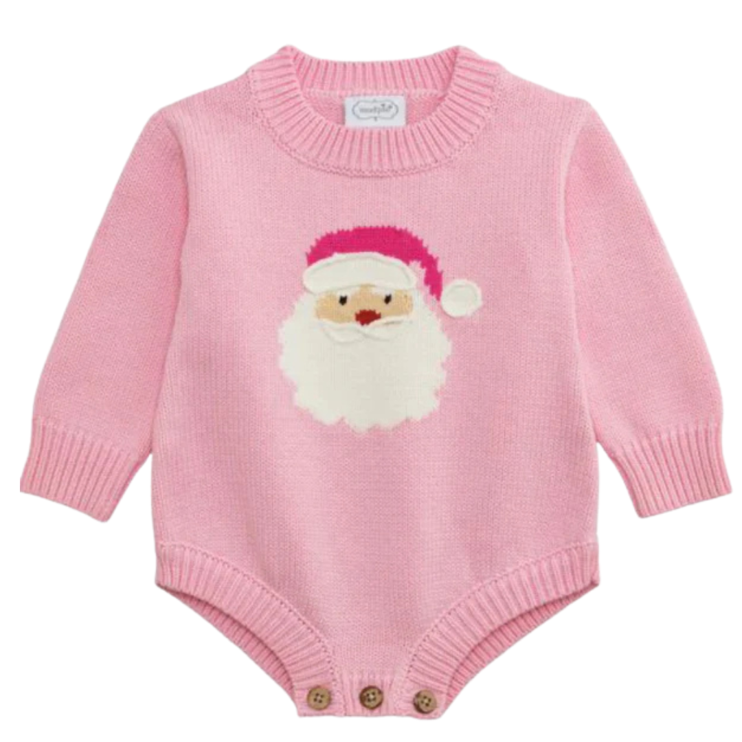 Pink Santa Sweater Bubble