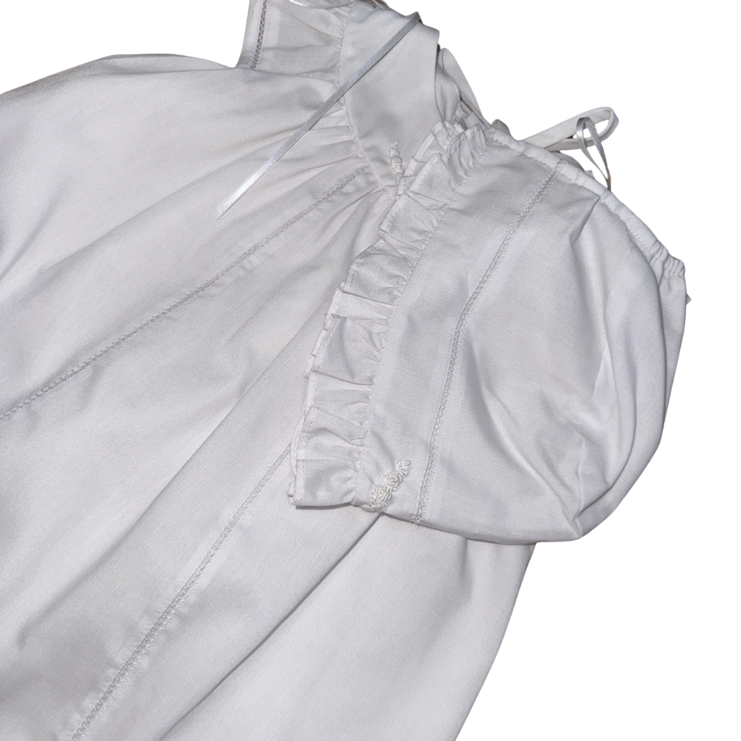 White Waves Faldon Dress