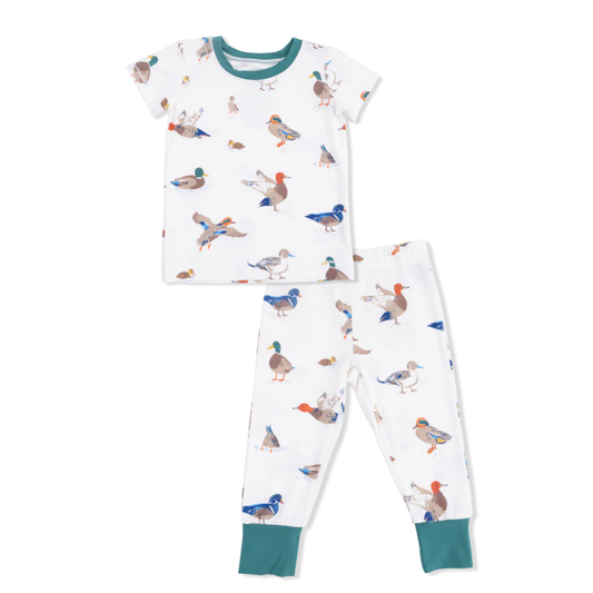 Ducks Short Sleeve Loungewear Set