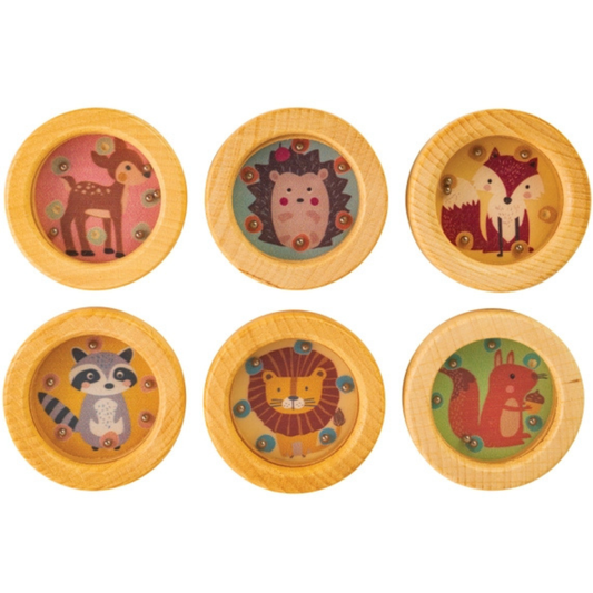 Wooden Animal Ball Game