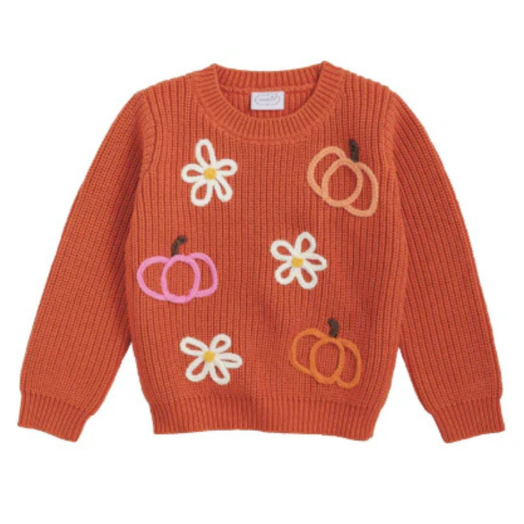 Pumpkins & Flowers Sweater
